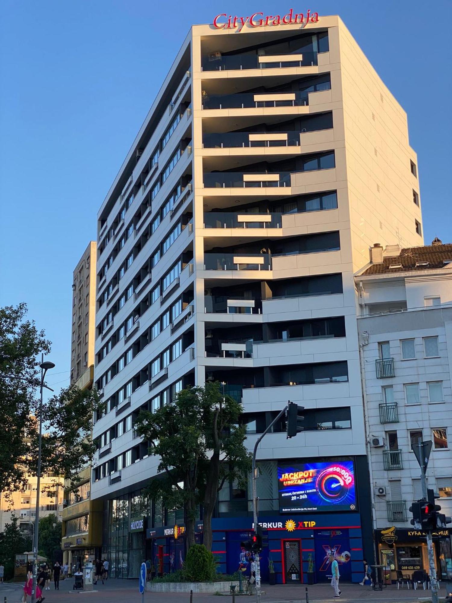 Sky Apartments Novi Sad Dış mekan fotoğraf